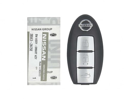 Brand-New-Nissan-Teana-2010-2014-Genuine-OEM-Smart-Key-Remote-3-Buttons-433MHz-Manufacturer-Part-Number:-285E3-ZN75E---285E3-ZN75A---Emirates-Keys