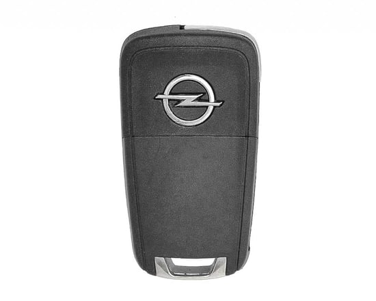 Opel-Astra-J-2009-Genuine-OEM-Flip-Remote-Key-2-Button-433MHz-Transponder-ID:-46-High-Quality-Best-Price---Emirates-Keys