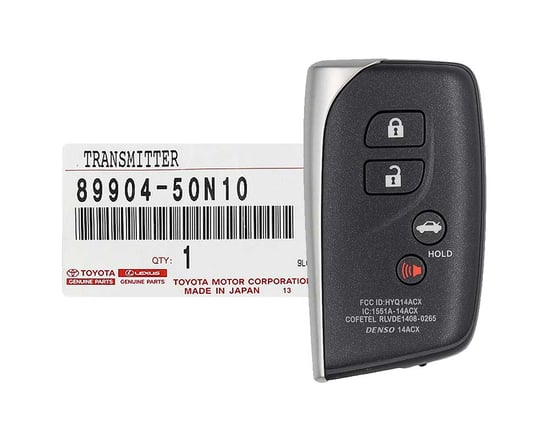 Brand-New-Lexus-LS460-2013-2017-Genuine-OEM-Smart-Remote-Key-4-Buttons-315MHz-89904-50N10-8990450N10---FCCID:-HYQ14ACX---Emirates-Keys