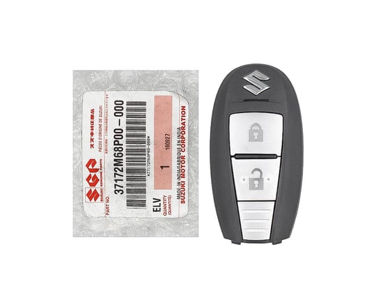 GENUINE-PARTS-Suzuki-Genuine-Smart-Remote-Key-2-Buttons-433MHz-37172-M68P00,-Original-Remote,-Keyless-go,-Proximity-keys