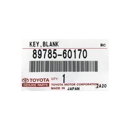 New-Genuine-OEM-Toyota-Land-Cruiser-2005-Genuine-Transponder-SUB-Key-Manufacturer-Part-Number:-89785-60170-OEM--Emirates-Keys