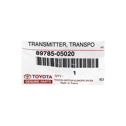 New-Genuine-OEM-Toyota-Corolla-2004-Genuine-Transponder-Key-Transponder-ID:-4C-Manufacturer-Part-Number:-89785-05020-OEM----Emirates-Keys