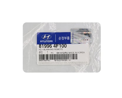 Brand-New-Hyundai-Genuine-Remote-Key-1-Button-447MHz-81996-4F100-819964F100---FCCID:-OKA-NO16D-OEM-Box---Emirates-Keys