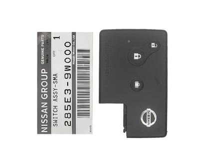 Brand-NEW-Nissan-Genuine-OEM-Remote-Key-Card-3-Buttons-315MHz-285E3-9W000-285E39W000---FCCID:-NHVWB1U613---Emirates-Keys