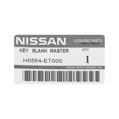 New-Brand-Nissan-Genuine-OEM-Transponder-Key-46-Chip-H0564-ET000--Emirates-Keys