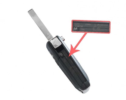 New-Opel-Vectra-C-Genuine-OEM-Flip-Replacement-Remote-Key-2-Button-433MHz-High-Quality-Best-Price---Emirates-Keys