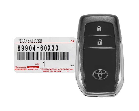 Brand-New-Toyota-Land-Cruiser-2020-Genuine-OEM-Smart-Remote-Key-2-Buttons-312-314MHz-89904-60X30-8990460X30---MK3