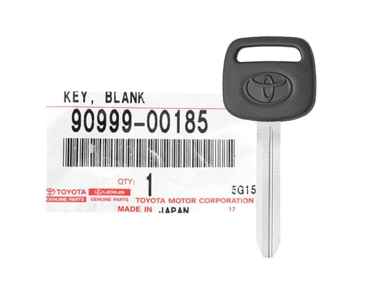 New-Toyota-Genuine-OEM-Blank-Key-thin-Rubber-Without-Transponder-OEM-Part-Number:-90999-00185-,-9099900185---Emirates-Keys