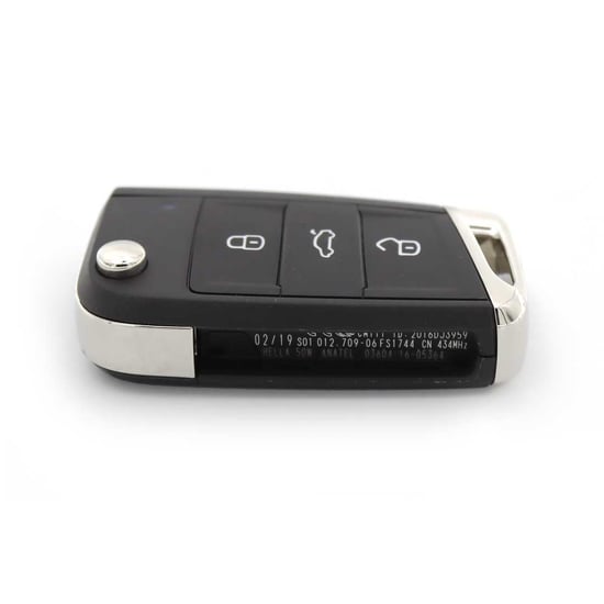 New-VW-Latest-Proximity-Flip-Remote-Key-3-Buttons-433MHz-5C-Transponder---Original---Emirates-Keys