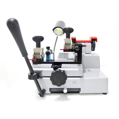 GLADAID-GL-330-Taiwan-Duplicating-Key-Cutting-Machine-or-duplicating-“FLAT”-keys,-such-as-those-used-with-popular-safe-deposit-and-locker-locks.