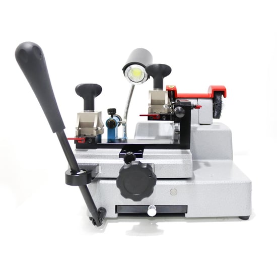 GLADAID-GL-330-Taiwan-Duplicating-Key-Cutting-Machine-or-duplicating-“FLAT”-keys,-such-as-those-used-with-popular-safe-deposit-and-locker-locks.