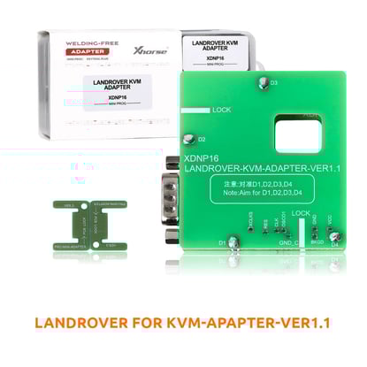 Picture of Xhorse Solder-free Adapters Kit Package for Mini Prog & Key Tool Plus