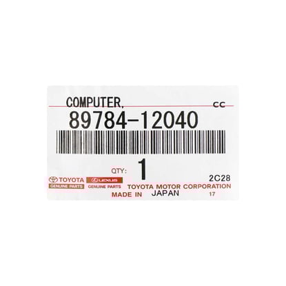 New-Toyota-Corolla-2020-Genuine-OEM-Immobilizer-For-Smart-Key-OEM-Part-Number:-89784-12040---Emirates-Keys
