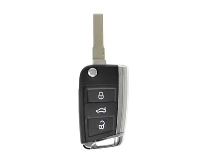 VW-MQB-Flip-Remote-Key-3-Buttons-433MHz-HU66-Blade--