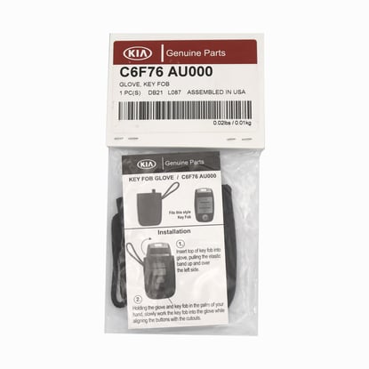New-Kia-Genuine-Smart-Remote-Gloves--Manufacturer-Part-Number:-C6F76-AU000--Color:-Black----MK3