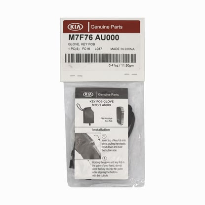 New-Kia--Genuine-Smart-Remote-Gloves-Manufacturer-Part-Number:-M7F76-AU000--Color:-Black----MK3