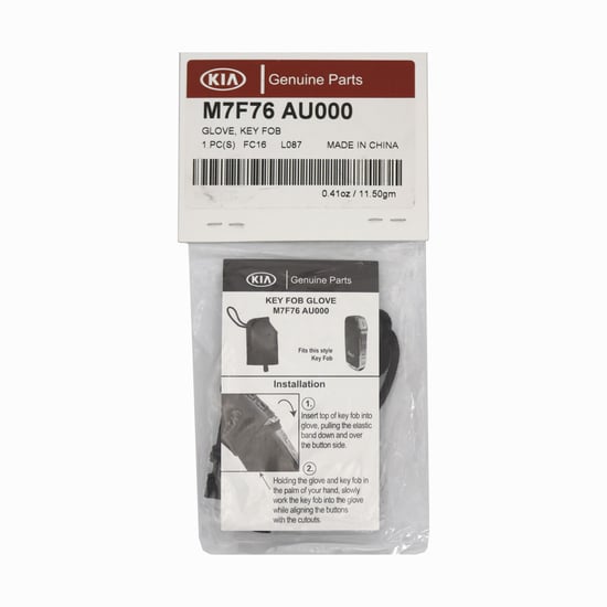 New-Kia--Genuine-Smart-Remote-Gloves-Manufacturer-Part-Number:-M7F76-AU000--Color:-Black----MK3