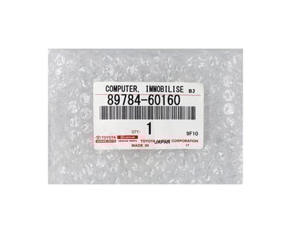 New-Toyota-Prado-2018-2020-Genuine-OEM-ECU-Computer-Immobilizer-OEM-Part-Number:-89784-60160---Emirates-Keys
