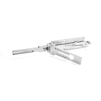 New-Original-Lishi-2-in-1-Pick-Decoder-Tool-HU100+V3-AG(10-Cuts)-New-10-cuts-Ignition-Anti-Glare-Type---Emirates-Keys