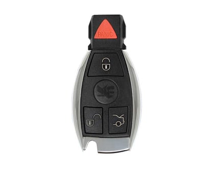 High-Quality-Mercedes-NEC-Chrome-Modified-Remote-Key-Shell-4-Buttons-2-Batteries-Type,-Emirates-Keys-Remote-key-cover,-Key-fob-shells-replacement-at-Low-Prices.