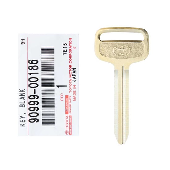 New-Toyota-Genuine-OEM-steel-master-key-TOY-43-OEM-Part-Number:-90999-00186---90999-00186---90999-00186---Emirates-Keys