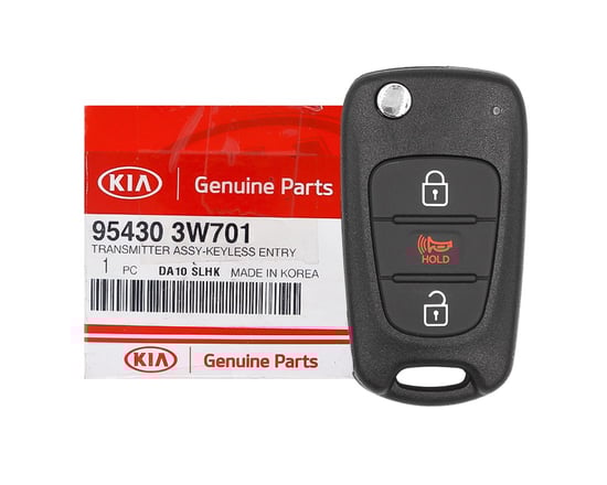 NEW-KIA-Sportage-2012-2013-Genuine-OEM-Flip-Remote-Key-3-Buttons-315MHz-Without-Transponder-95430-3W701,-FCCID:-NYOSEKSAM11ATX---Emirates-Keys