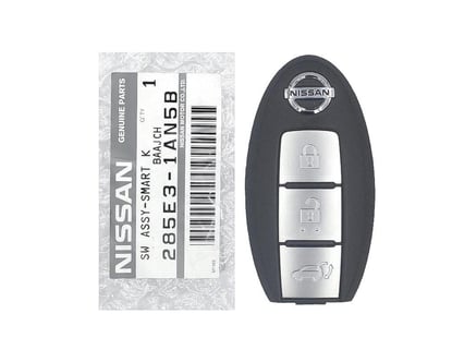 Brand-New-Nissan-Murano-2009-2016-Genuine-OEM-Smart-Remote-Key-3-Buttons-433MHz-285E3-1AN5B,-285E3-1TJ0E----FCCID:-S180143002---Emirates-Keys
