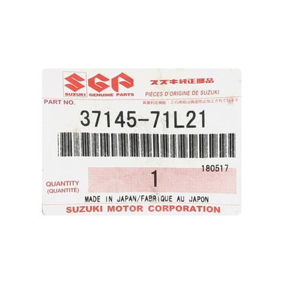 New-Suzuki-Swift-Genuine---OEM-Remote-Key-2-Buttons-433MHz-OEM-Part-Number:-37145-71L21---Emirates-Keys