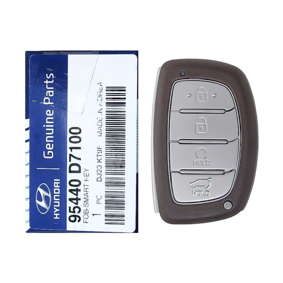 NEW-Hyundai-Tucson-2018-2019-Genuine-OEM-Smart-Remote-Key-4-Buttons-433MHz-95440-D7100-95440D7100---Emirates-Keys