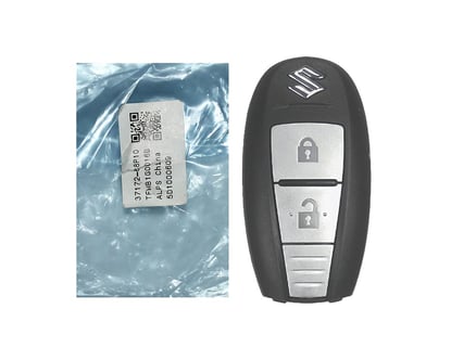 New-Suzuki-Genuine-OEM-Smart-Remote-Key-2-Buttons-433MHz-HITAG-3-Transponder-Manufacturer-Part-Number:-37172-68P10---3717268P10---Emirates-Keys