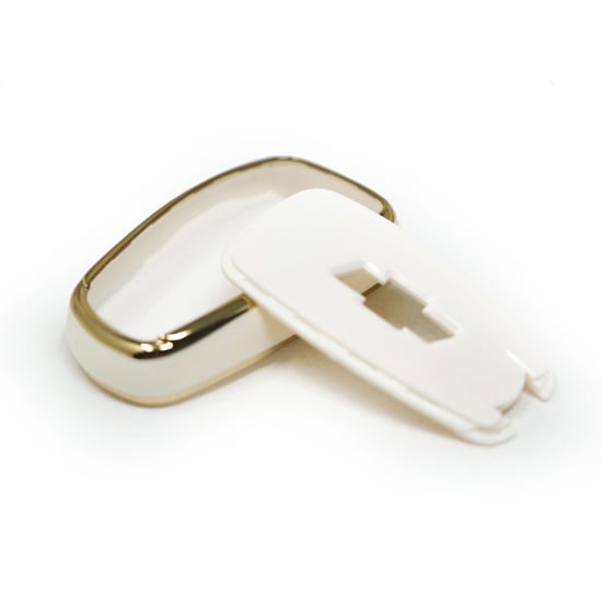 New-Aftermarket-Nano-High-Quality-Cover-For-Chevrolet-Remote-Key-4-Buttons-Auto-Start-White-Color---Emirates-Keys