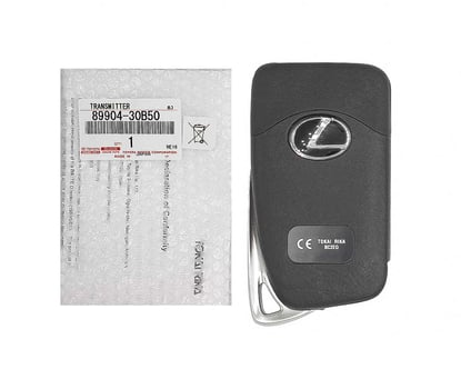 NEW-Lexus-ES-GS-2013-2017-Genuine-OEM-Smart-Remote-Key-3-Buttons-433MHz-TMS37200-Manufacturer-Part-Number:-89904-30B50---FCCID:-BC2EQ---Emirates-Keys