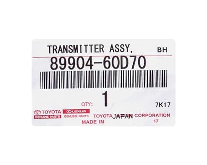 Brand-New-Toyota-Land-Cruiser-2016-2017-Genuine-Smart-Key-2-Buttons-433MHz-89904-60D70-8990460D70---FCCID:-BH1EK---Emirates-Keys