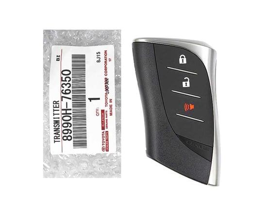 Brand-New-Lexus-UX250-2019-2020-Genuine-OEM-Smart-Remote-Key-3-Buttons-433MHz-Manufacturer-Part-Number:-8990H-76350-,--8990H76350---Emirates-Keys