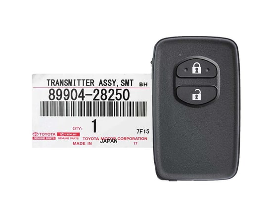 BRAND-NEW-Toyota-Previa-Tarago-2008-2017-Genuine-OEM-Smart-Key-Remote-2-Buttons-433MHz-89904-28250-8990428250---FCCID-:-B77EA---Emirates-Keys