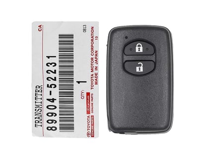 New-Toyota-Corolla-2018-Genuine-OEM-Smart-Remote-Key-2-Buttons-315MHz-Manufacturer-Part-Number:-89904-52231,-8990452231,-FCCID:-14ACX---Emirates-Keys