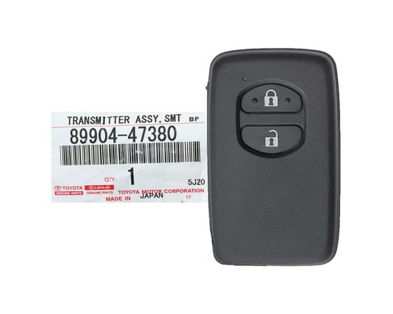 Brand-New-Toyota-Prius-2010-2015-Genuine-OEM-Smart-Remote-Key-2-Buttons-433MHz-89904-47380,-89904-47381,-89904-47382---899404-0F010-FCCID:-B74EA