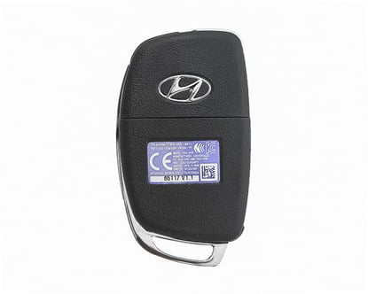 New-Hyundai-Accent-2017-Genuine-OEM-Flip-Remote-Key-3-Buttons-433MHz-95430-1RAC1-954301RAC1---FCCID:-RKE-4F08---MK3