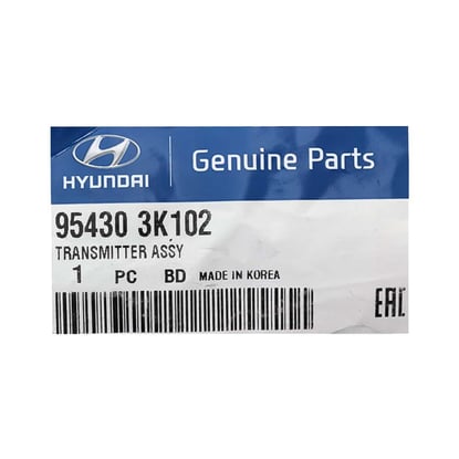 Brand-New-Hyundai-Avante-2011-Genuine-OEM-Medal-Remote-3-Buttons-427MHz-95430-3K102-954303K102---Emirates-Keys