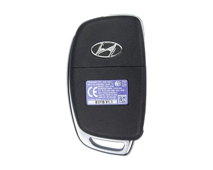 New-Hyundai-Accent-2014-2016-Genuine-OEM-Flip-Remote-Key-3-Buttons-433MHz-95430-1RAB1-954301RAB1---FCCID:-RKE-4F08---MK3
