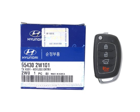 Picture of Hyundai Santa Fe 2013-2015 Genuine Flip Remote Key 433MHz 95430-2W101