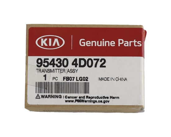 NEW-KIA-Sedona-2010-Genuine-OEM-Remote-Key-433MHz-5-Buttons-95430-4D072-954304D072