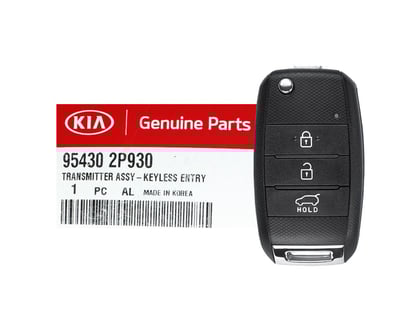 Brand-NEW-KIA-Sorento-2013-2014-Genuine-OEM-Flip-Remote-Key-3-Button-433MHz-95430-2P930-954302P930,-FCCID:-RKE-4F13---Emirates-Keys