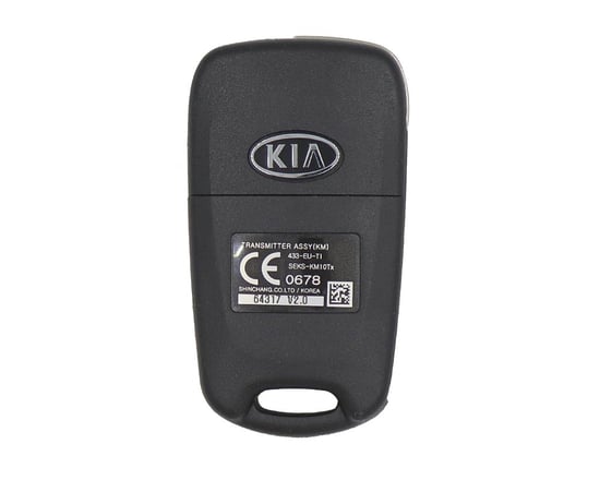NEW-KIA-Sportage-2010-Genuine-OEM-Flip-Remote-Key-2-Buttons-433MHz-4D-Chip-95430-1F620-954301F620---FCCID:-SEKS-KM10Tx---Emirates-Keys