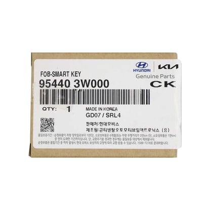 New-Kia-Sportage-2013-Genuine-OEM-Smart-Remote-Key-3+1-Button-433MHz-OEM-Part-Number:-95440-3W000---FCC-ID:-SY5HMFNA04-Transponder---ID:-HITAG-128-bits-AES-ID4A-PCF7939MA