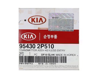 NEW-KIA-Soranto-2012-Genuine-OEM-Flip-Remote-Key-3-Buttons-433MHz-without-Transponder-95430-2P510---FCC-ID:-RKE-4F04---Emirates-Keys