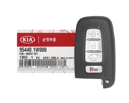 NEW-KIA-Rio-2012-2015-Genuine-OEM-Smart-Remote-Key-4-Buttons-433MHz-95440-1W000-954401W000---FCCID:-3F0199035046---Emirates-Keys