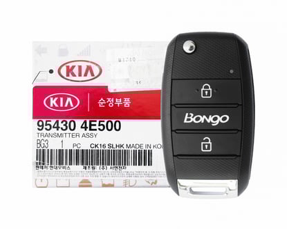 Brand-NEW-KIA-Bongo-2014-Genuine-OEM-Flip-Remote-Key-2-Buttons-433MHz-Manufacturer-Part-Number:-95430-4E500---Emirates-Keys