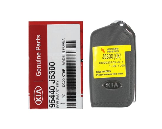 KIA-Stinger-GT-(CK)-2018-Genuine-OEM-Smart-Remote-Key-4-Buttons-433MHz-HITAG-3-Transponder-95440-J5300-95440J5300---FCCID:-TFKB1G0017---Emirates-Keys