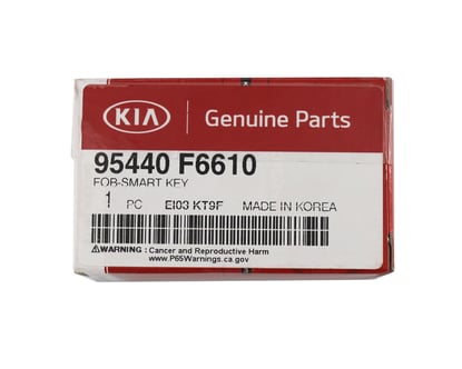 Picture of KIA Cadenza 2020 Genuine Smart Remote Key 433MHz 95440-F6610